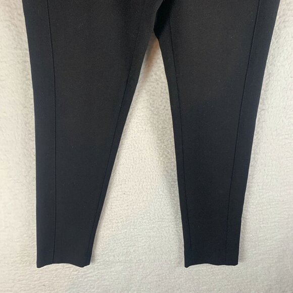 Cartonnier Anthropologie Pants Pull On Women's 4 Black Stretch Slash Pocket 9706 - Picture 3 of 13